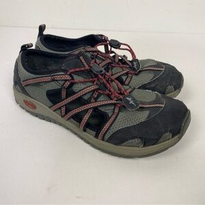 Chaco grey black red boys water shoes outdoor hiking